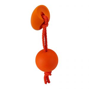 Kindermöbelknopf CHAMÄLEON 30 x 98 x 28 mm Kunststoff orange